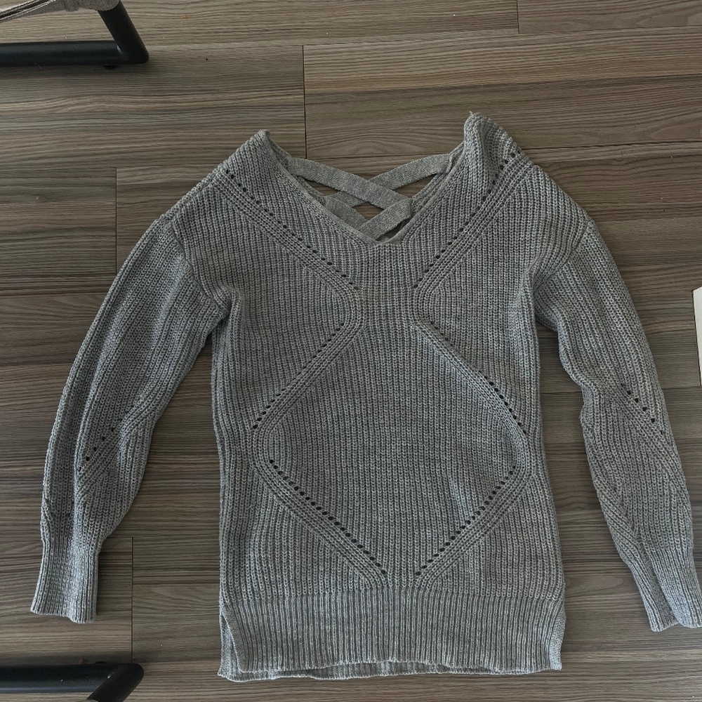 Grey sweater